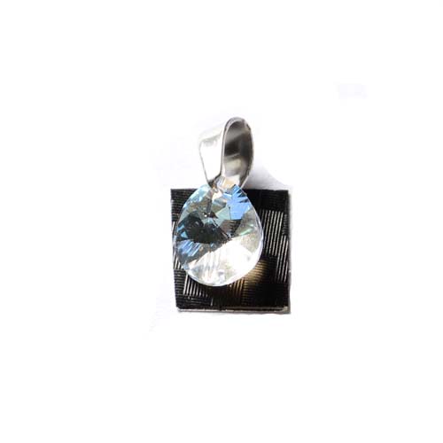 Swarovski Tropfen Kristall Anhänger Crystal Blue Aurore Boreale AB