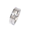 Edelstahlring mit Delfin Motiv