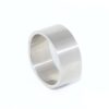 Edelstahlring basic breit