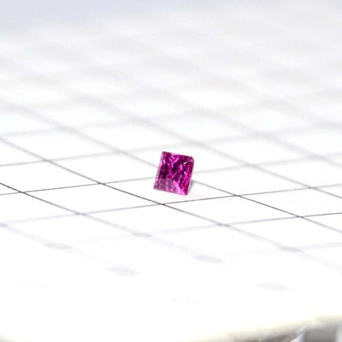 Rubin Quadrat Rot 2,01mm x 1,81 mm